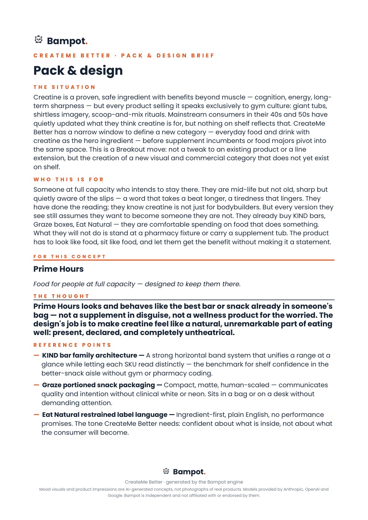 The five Agency Briefs