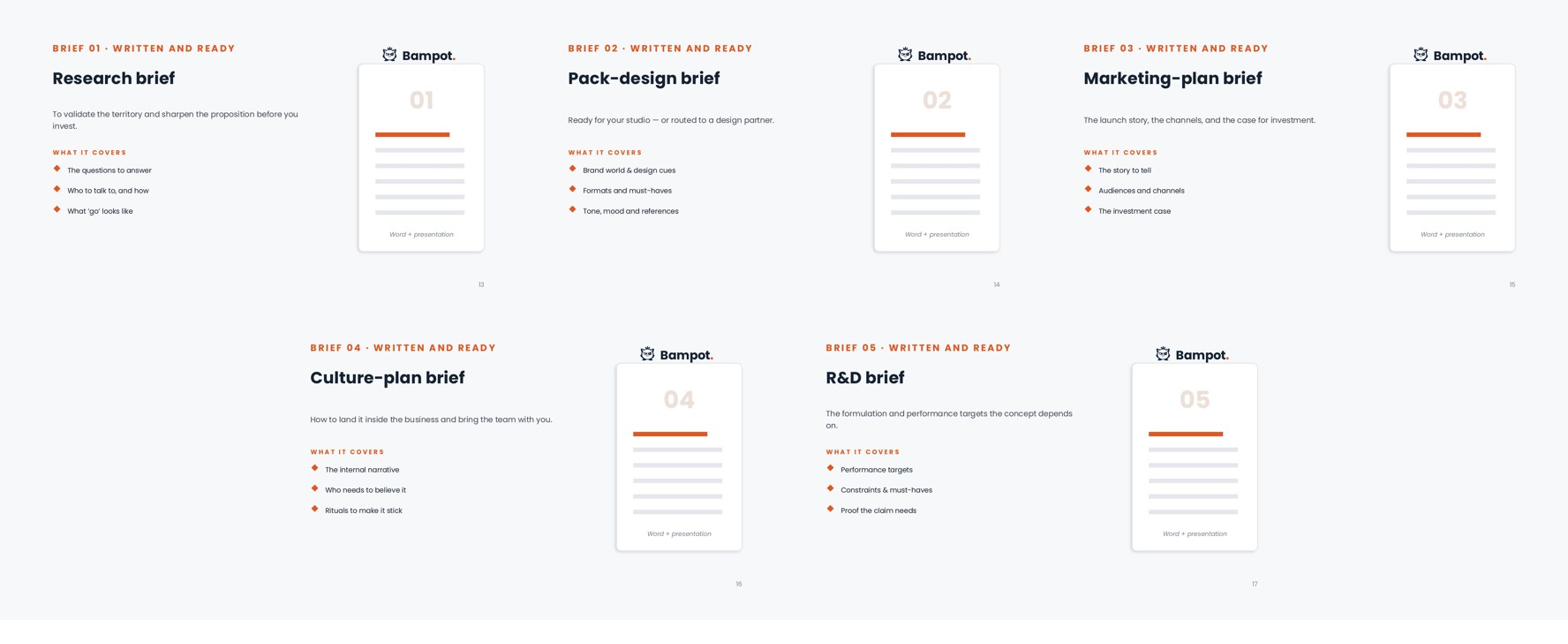 The five Agency Briefs