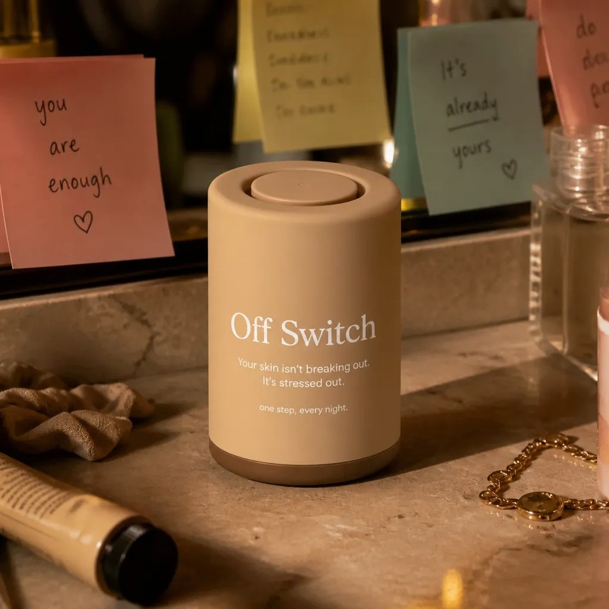 Product impression of the Off Switch concept