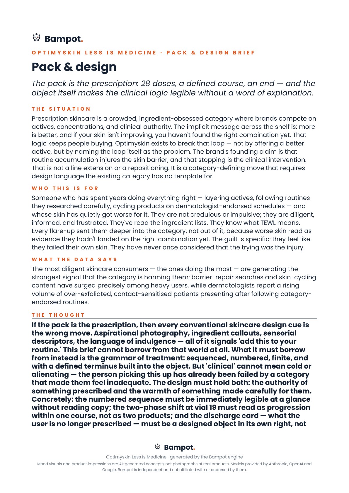 The five Agency Briefs